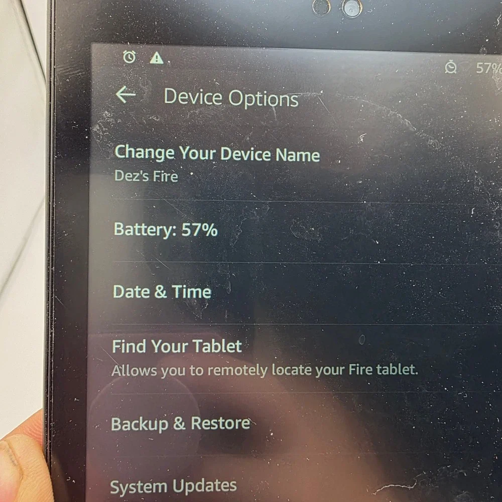 Amazon Fire HD 8 7th‎ Gen Tablet Black 16GB SX034QT with 16GB SD Card L3